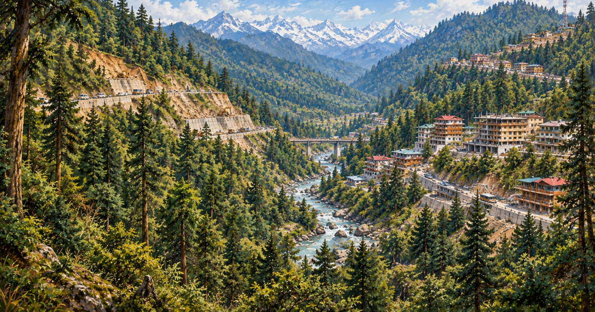 Wildlife First: Protecting Himalayan Sanctuaries from Human Disturbance