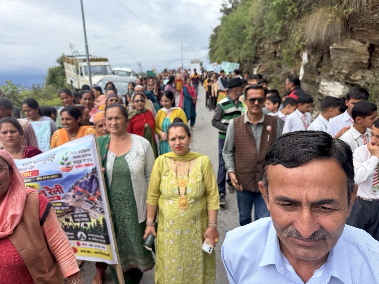 Sangrah Rises for Its Mountains: Community Rally Against Alleged Illegal and Unscientific Mining